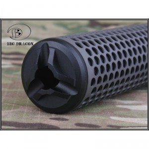 Модель глушителя BD KAC Style QDC Airsoft Quick Detach Suppressor/BK (Big Dragon)